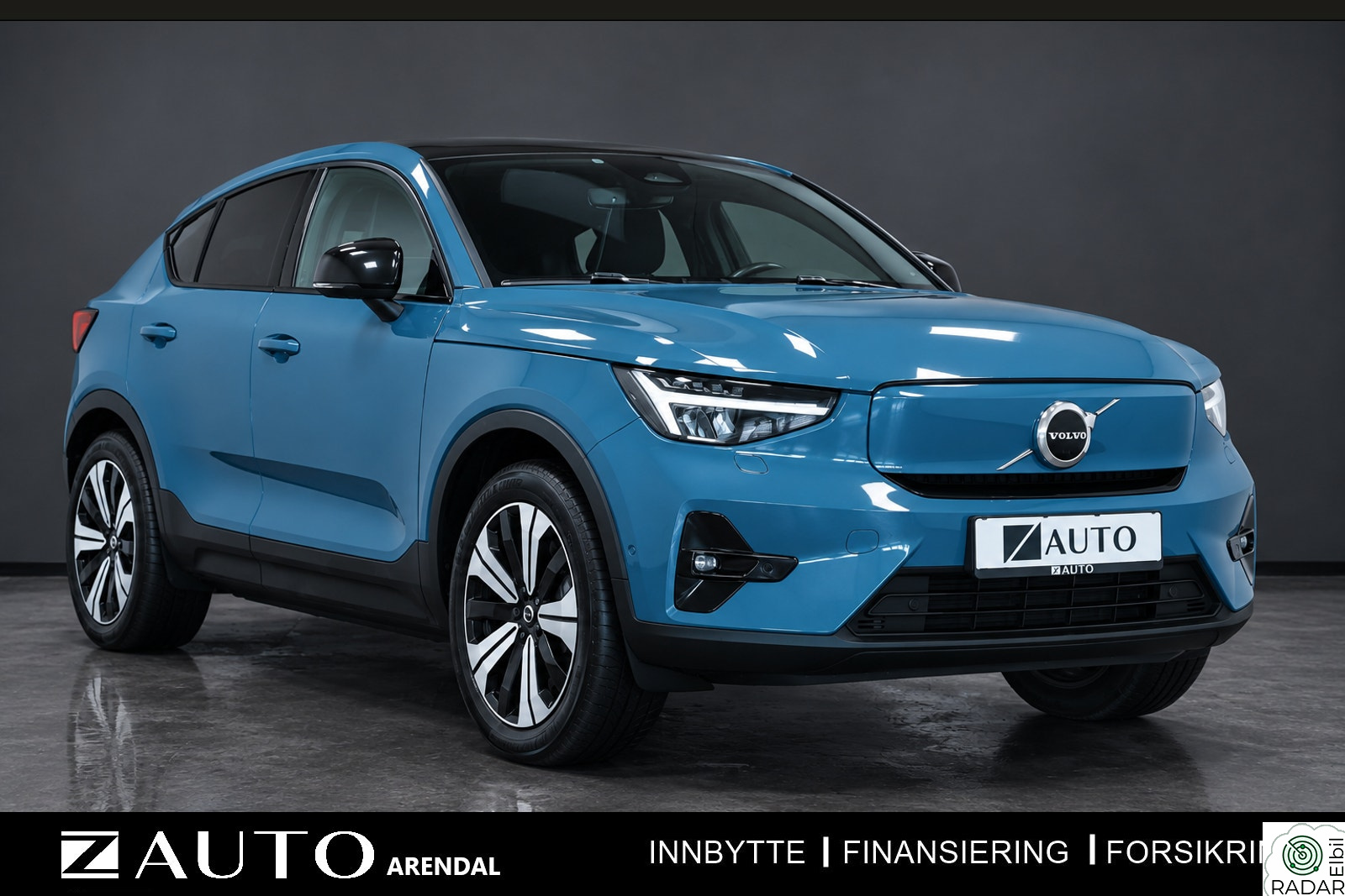VOLVO C40 RECHARGE TWIN 408HK ULTIMATE AWD/PANO/ACC/360/KROK/H&K