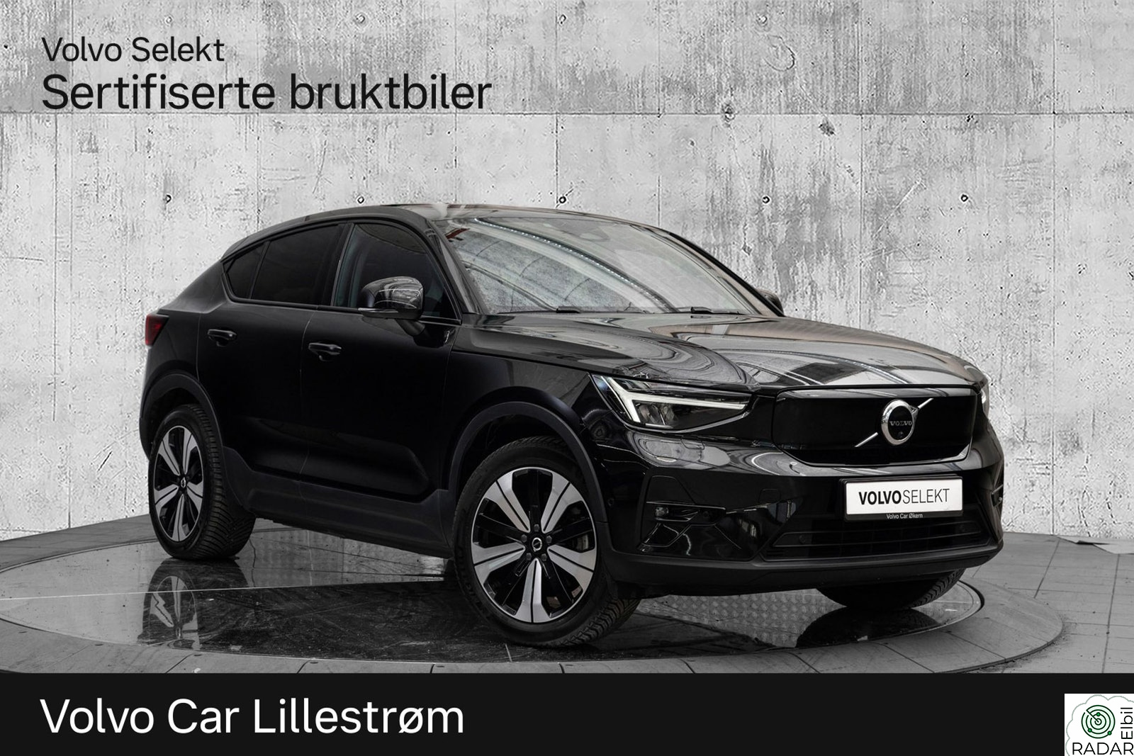 VOLVO C40 El. Twin Ultimate 408Hk. Topputstyrt!