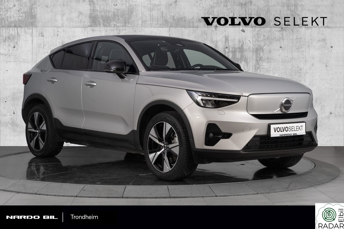 VOLVO C40 Plus 408 hk. LAV KM!! Adaptiv CC/Varmepumpe/Soltak
