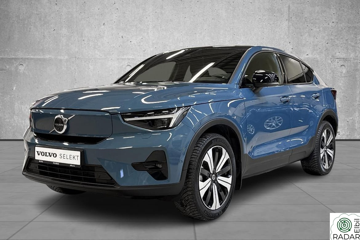 VOLVO C40 AWD Twin Ultimate, Pixel-lys, 360° kamera, varmepumpe+