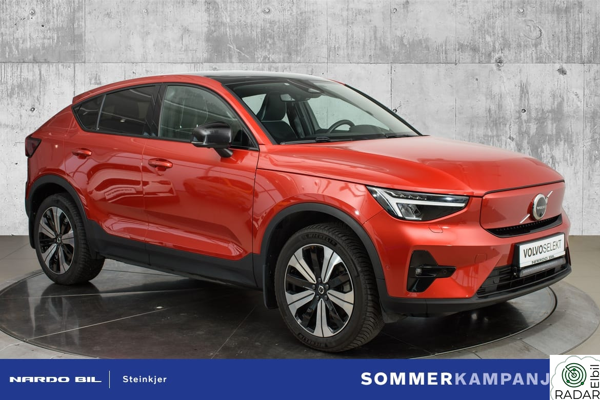 VOLVO C40 408hk AWD endelig VÅRkampanje med Rente fra kun 2,99%