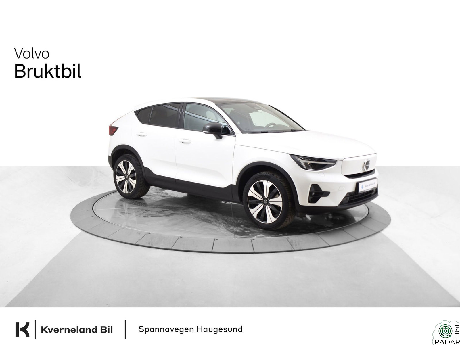 VOLVO C40 Plus / Krok -1800kg / Varmepumpe / Kamera / Lav Km