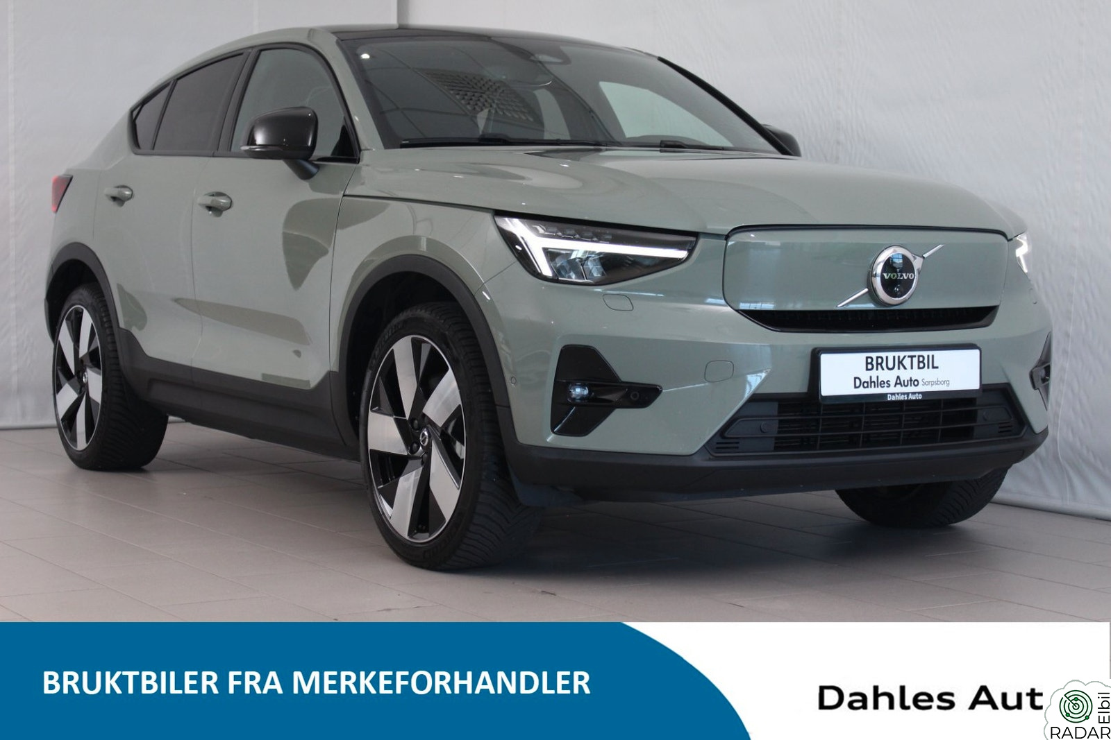 VOLVO C40 Recharge Twin 408hk AWD Plus/Glasstak/H&K/ACC / KROK