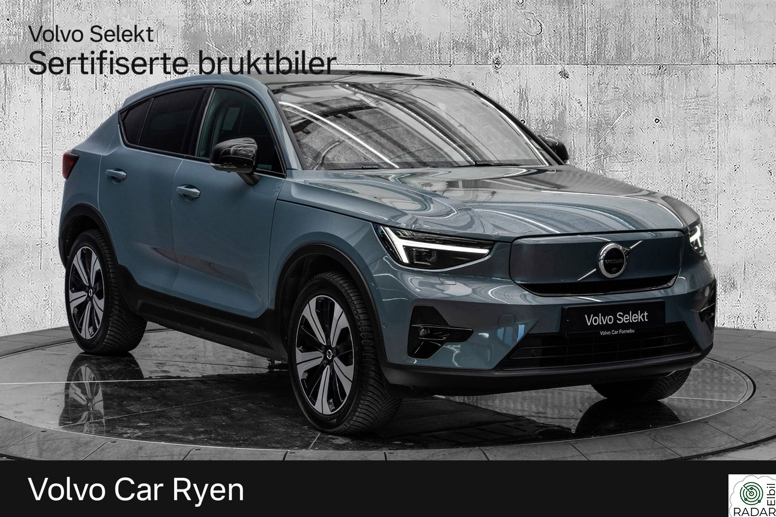 VOLVO C40 El. Twin Ultimate 408Hk. Topputstyrt!