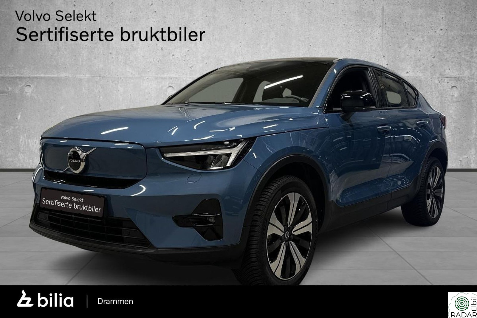 VOLVO C40 Twin AWD Plus | Panorama | Google | Forvarming