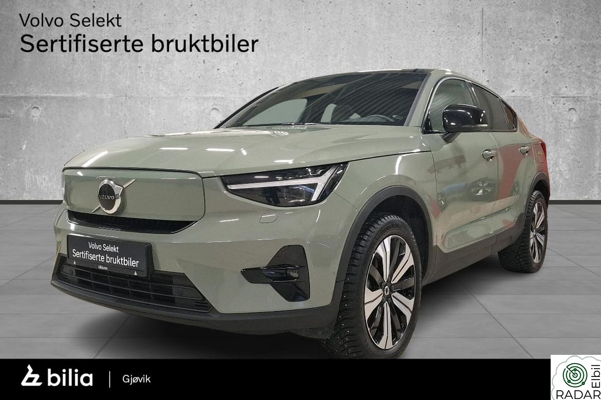 VOLVO C40 Awd Twin Plus Pixel Varmepumpe H-feste Volvo on Call