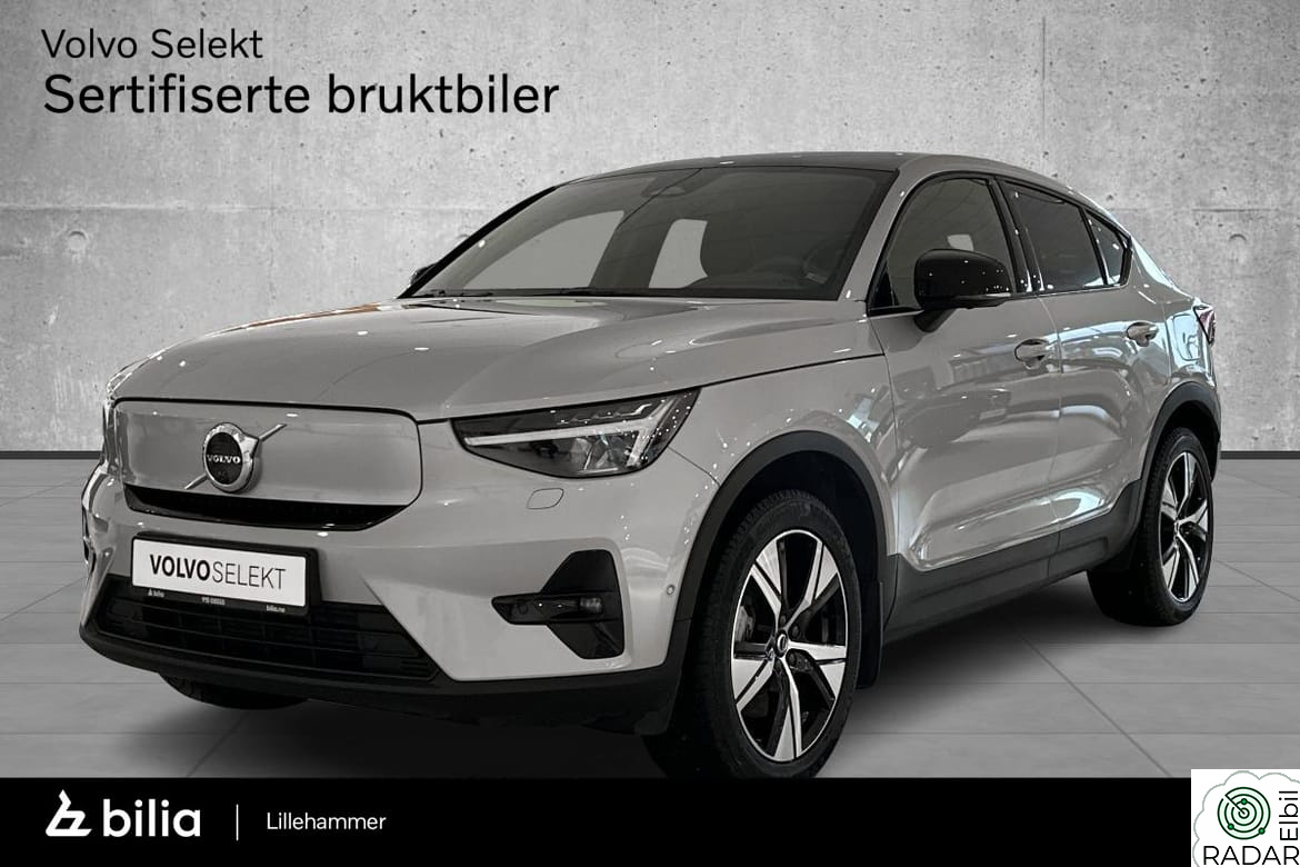 VOLVO C40 Recharge Twin Ultimate, H.Feste,Varmepumpe,8ÅR GARANTI