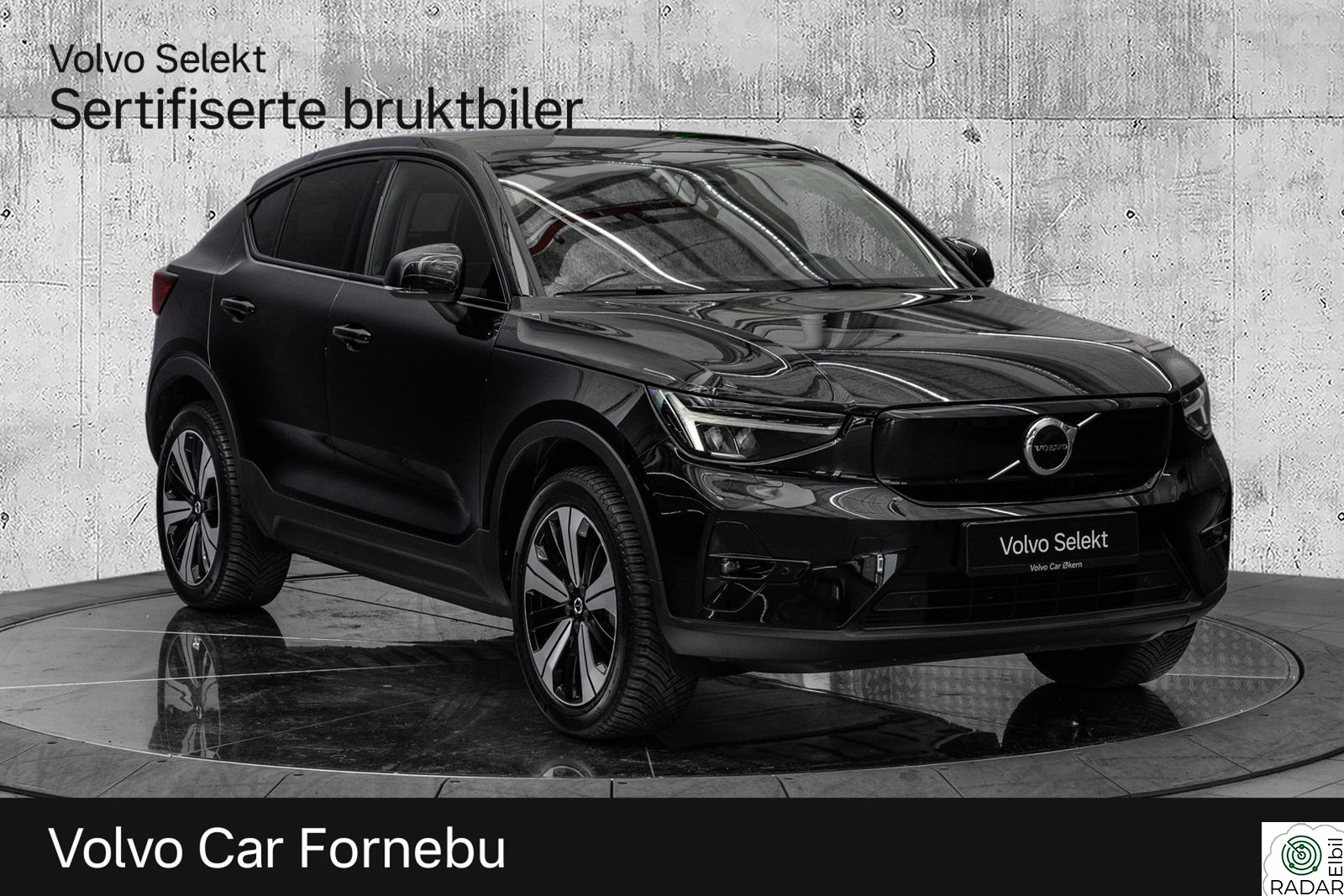 VOLVO C40 Twin Plus AWD - Varmepumpe & Panoramaglasstak!
