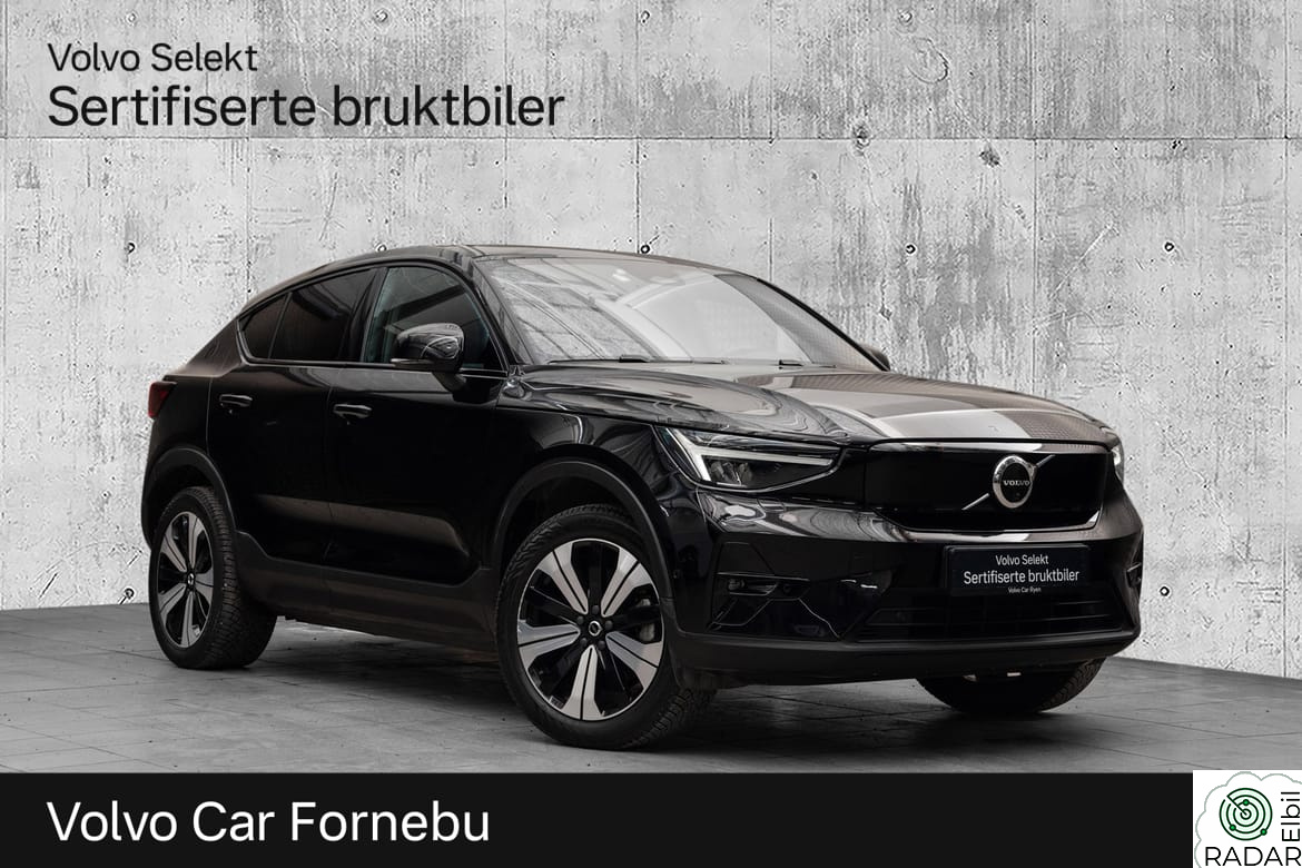 VOLVO C40 El. Twin Ultimate 408Hk. Topputstyrt!