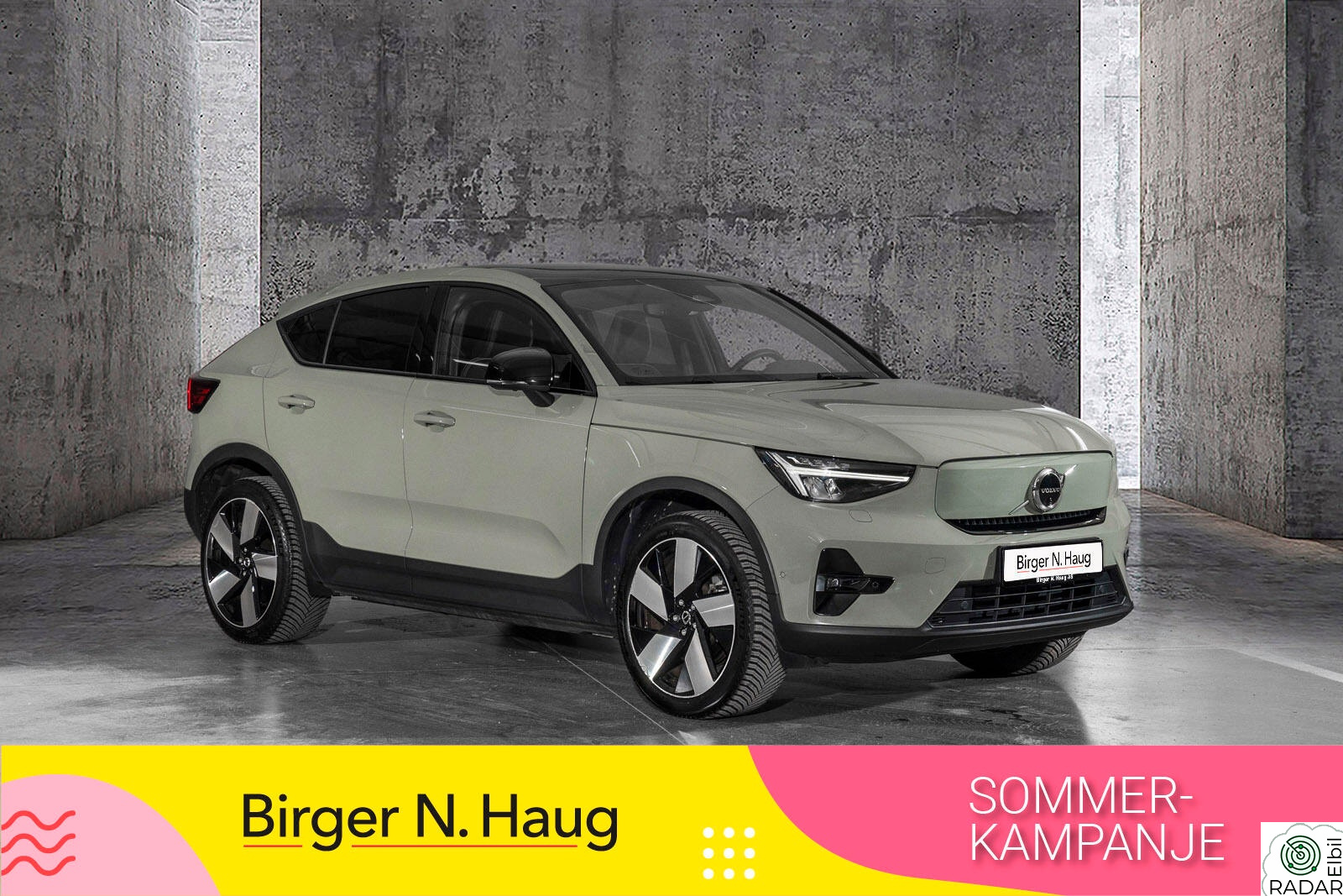 VOLVO C40 Recharge Twin 408hk AWD Ultimate Topputstyrt 4WD!!!