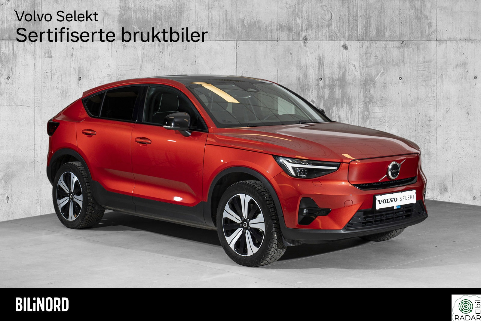VOLVO C40 Recharge Twin 408hk AWD Ultimate 360cam, Harman/Kardon