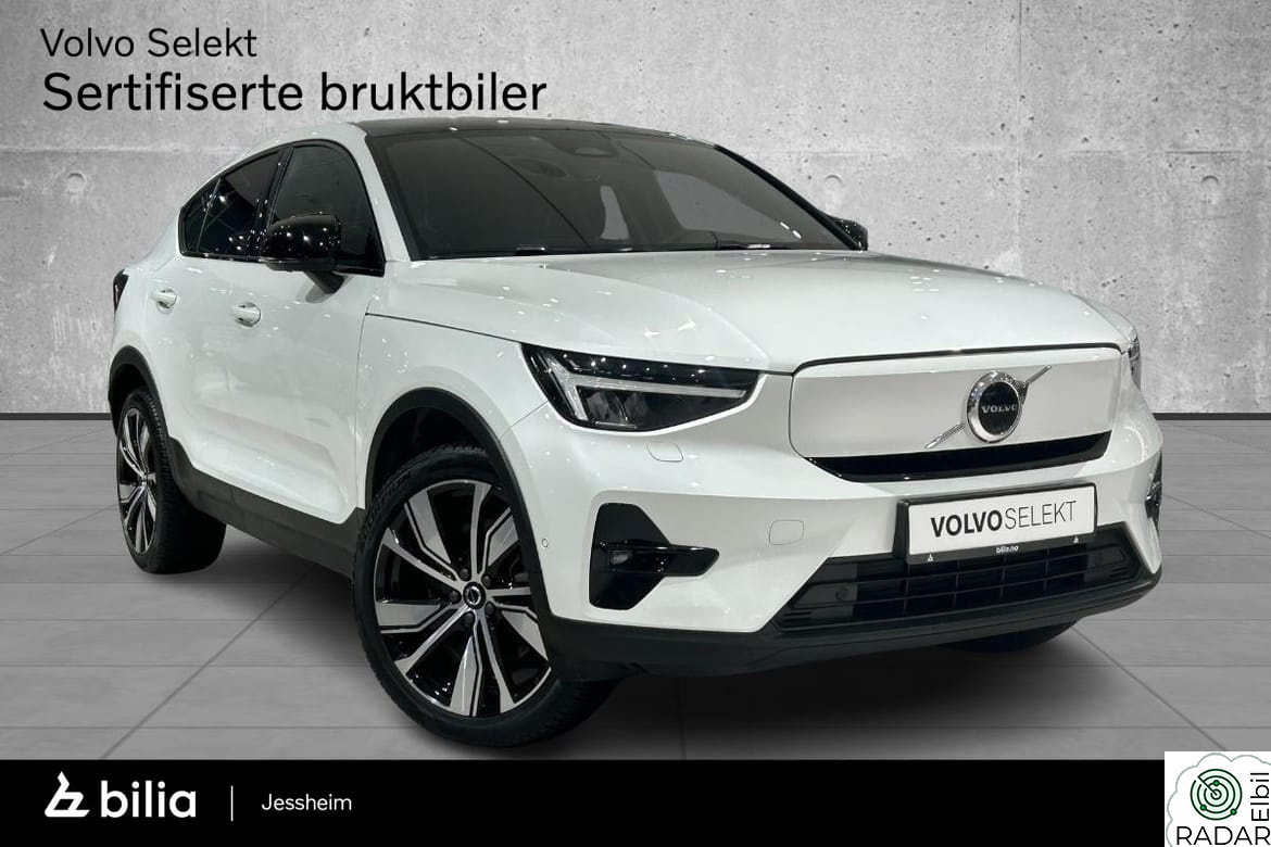 VOLVO C40 408Hk AWD Ultimate, Hengerfeste, 360*, Panorama, H/K