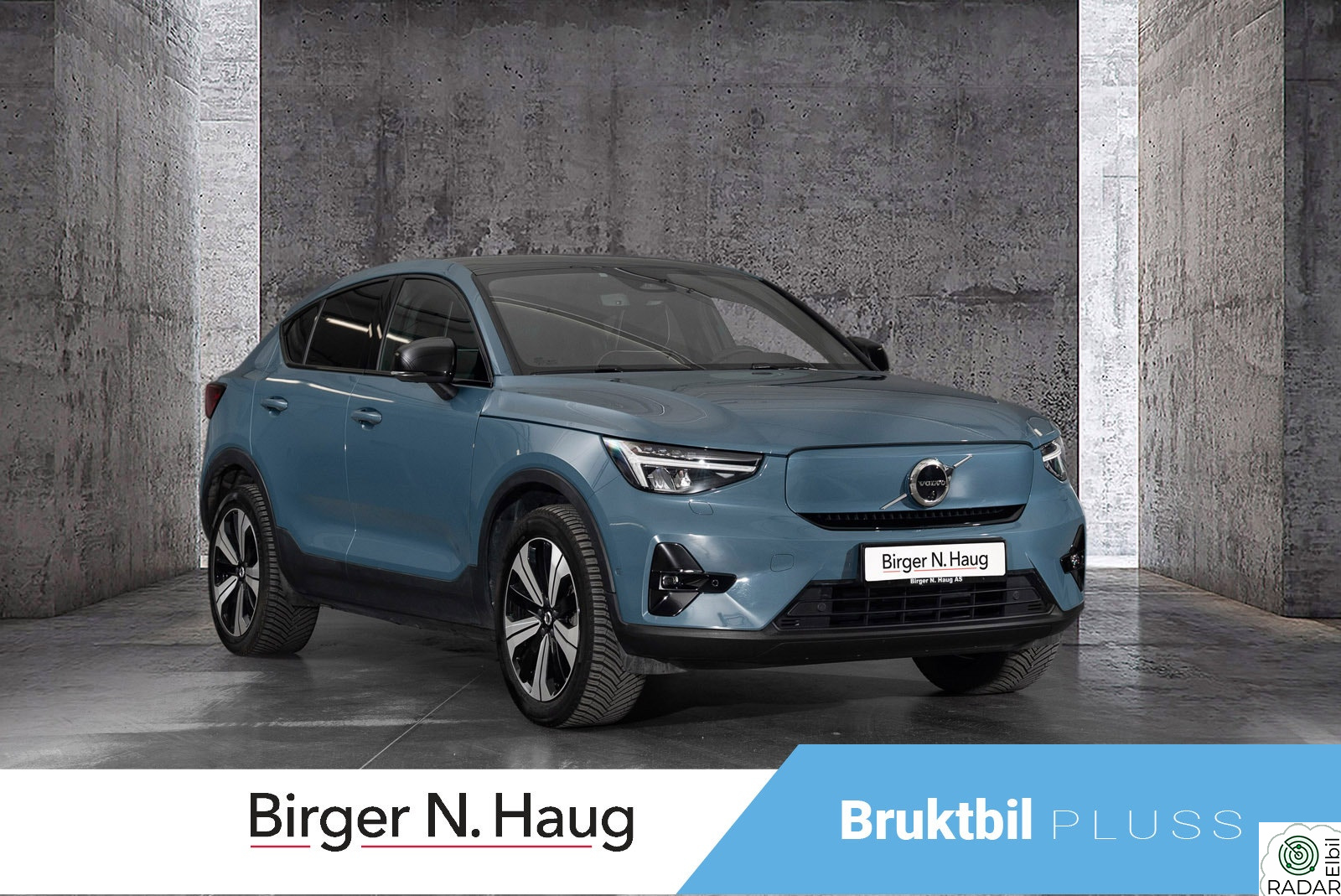 VOLVO C40 Recharge Twin 408hk AWD Plus EL.HENGERFESTE/HELGETILBUD