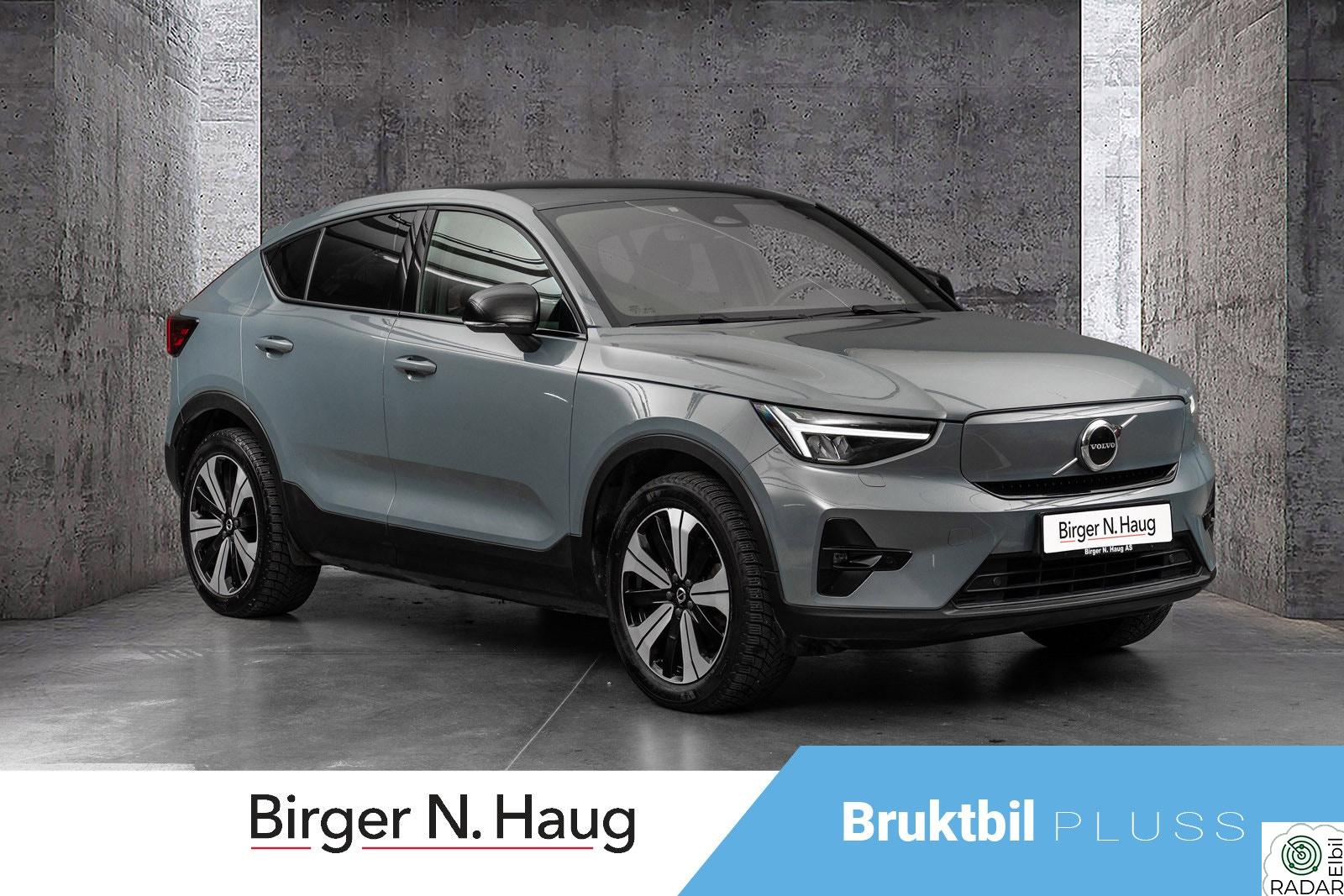 VOLVO C40 Recharge Twin 408hk AWD PLUS KROK/SOLTAK/MINNESTER+++