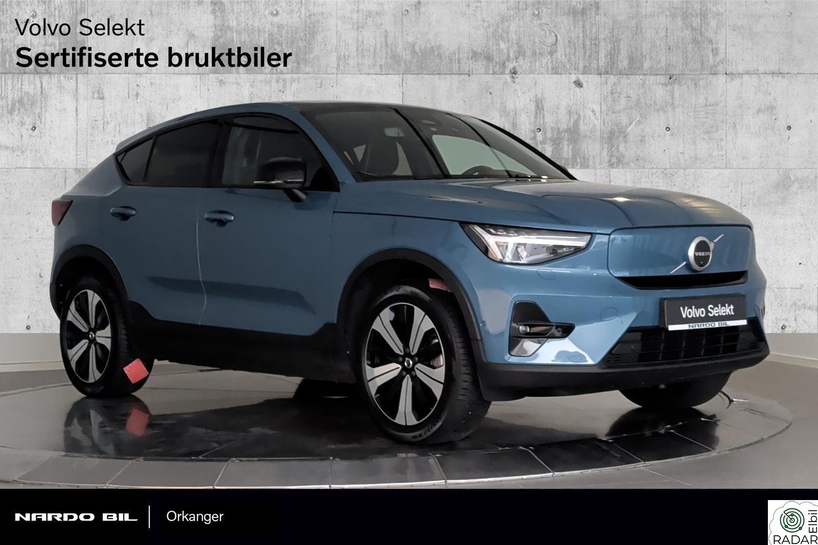 VOLVO C40 408 Hk - AWD - ULTIMATE - 360* - HENGERFESTE - 19"