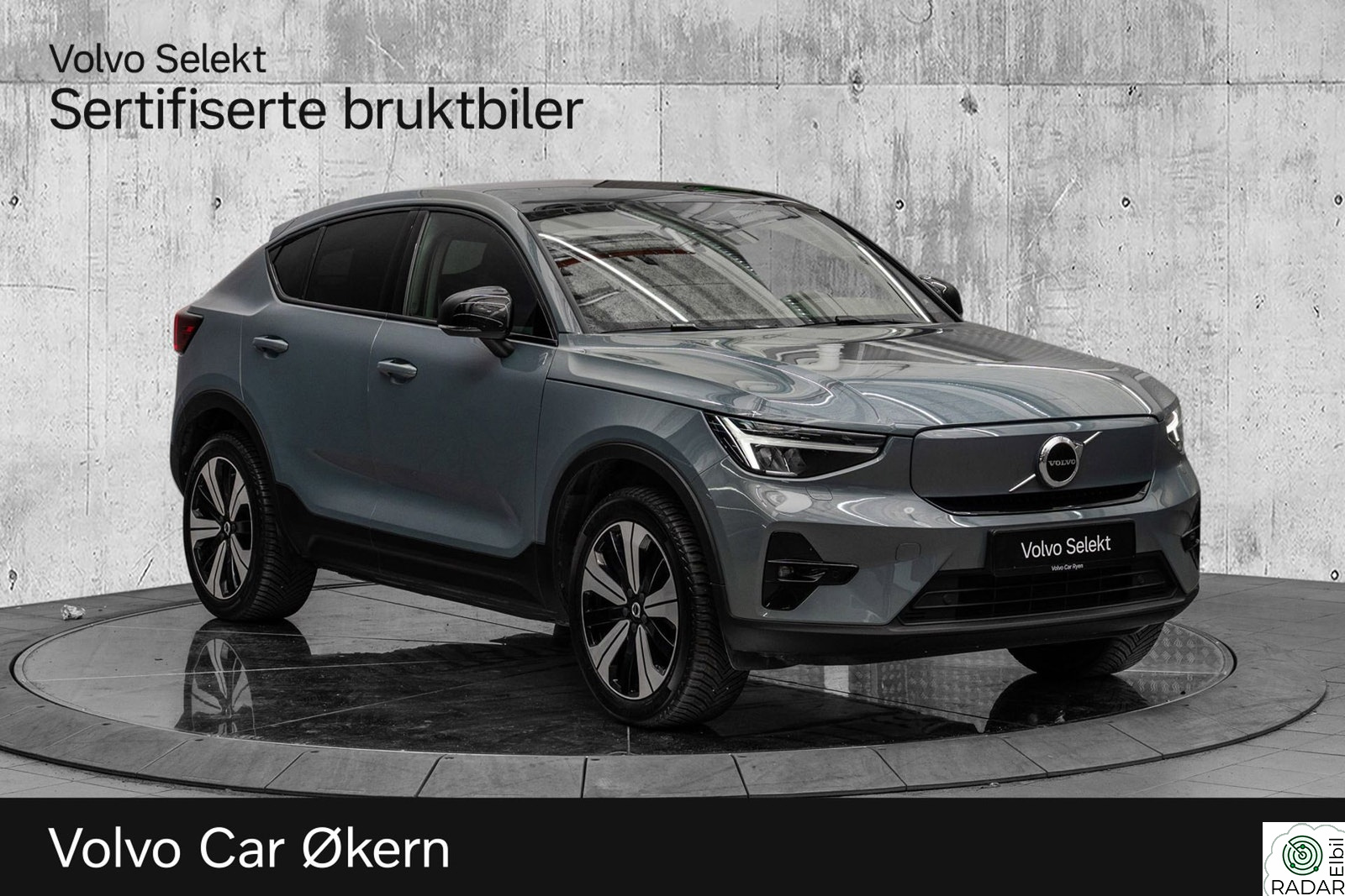 VOLVO C40 Twin Plus AWD Panoramaglasstak