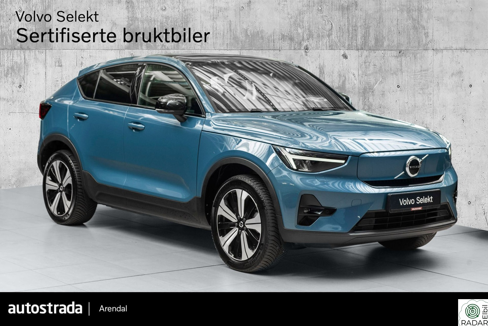 VOLVO C40 R.kam | Google | Keyless | Pano |