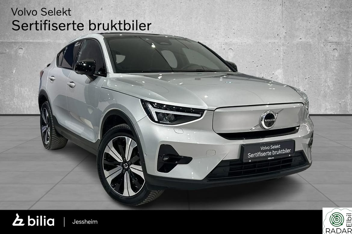 VOLVO C40 408Hk AWD Ultimate, Hengerfeste, 360*, Panorama, H/K
