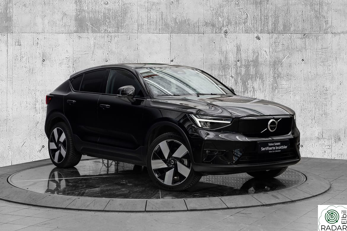 VOLVO C40 El. Twin Ultimate 408Hk. Topputstyrt!