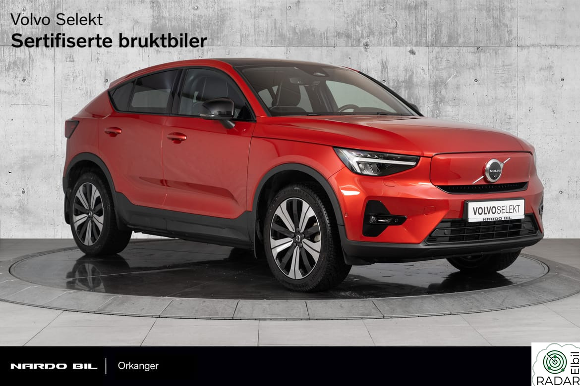 VOLVO C40 408 Hk - AWD - ULTIMATE - 360* - H.FESTE - 8år Garanti
