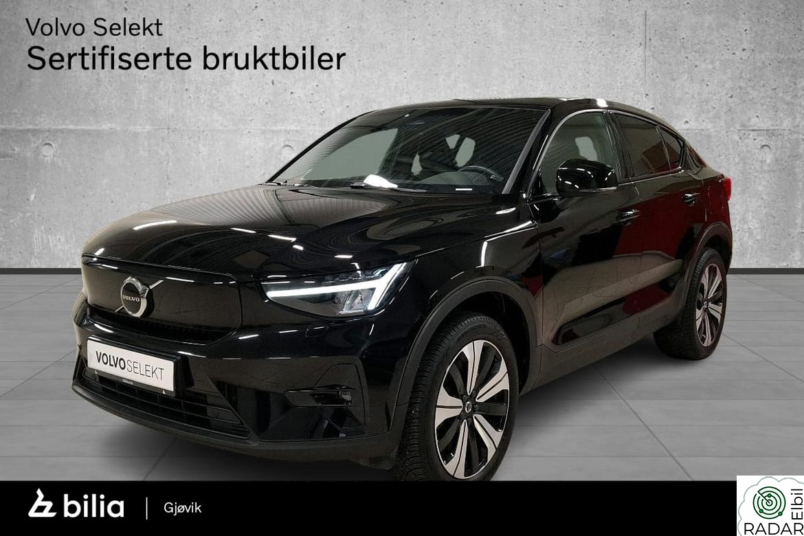 VOLVO C40 408Hk Awd Twin Motor Plus Hengefeste Panoramaglasstak