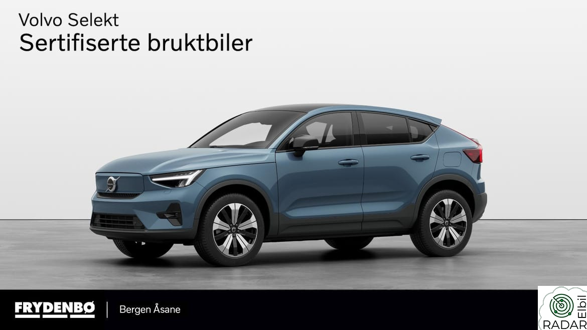VOLVO C40 Recharge Twin Ultimate KROK|PANO|360|H&K|TONEDE|8år*