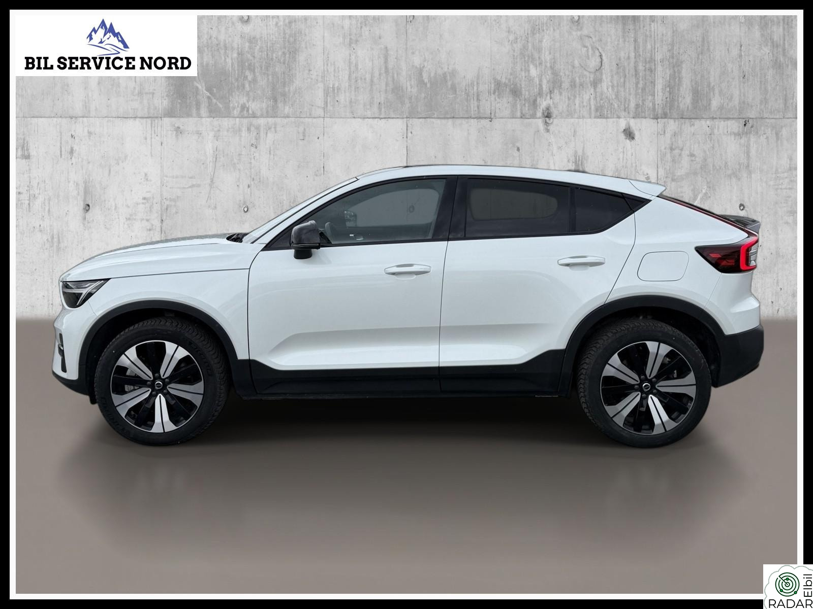 VOLVO C40 Recharge Twin Plus, AWD, krok, varmepumpe,