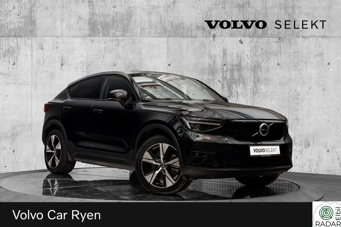 VOLVO C40 El. Twin Performance Plus - Flott bil!