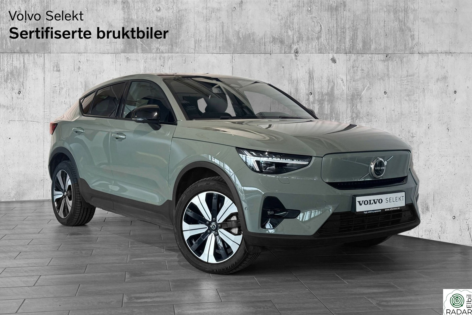 VOLVO C40 408 hk Ultimate. 360/Soltak/Pixel lys/Krok/H&K Lyd