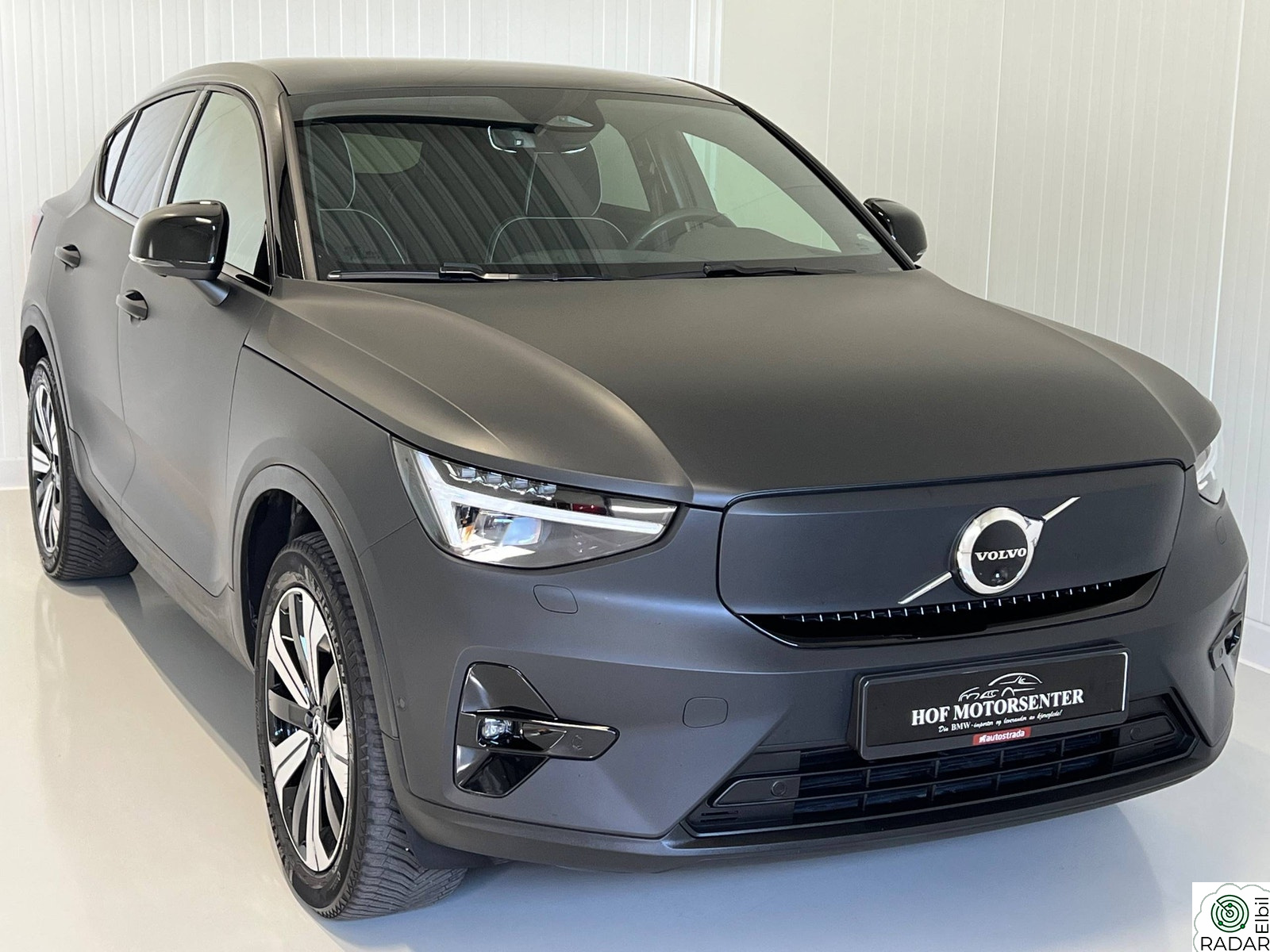 VOLVO C40 C40 TWIN ULTIMATE - 1 eier - garanti - sort matt folie!