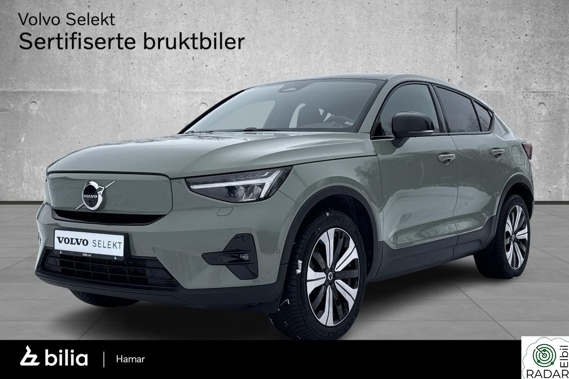 VOLVO C40 Recharge Twin motor Ultimate, hengerfeste, varmepumpe