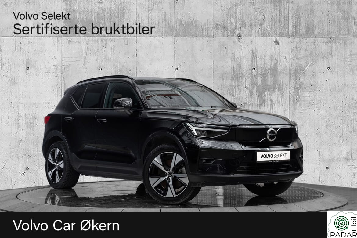 VOLVO C40 El. Twin M Ultimate 408Hk. Godt utstyrt!