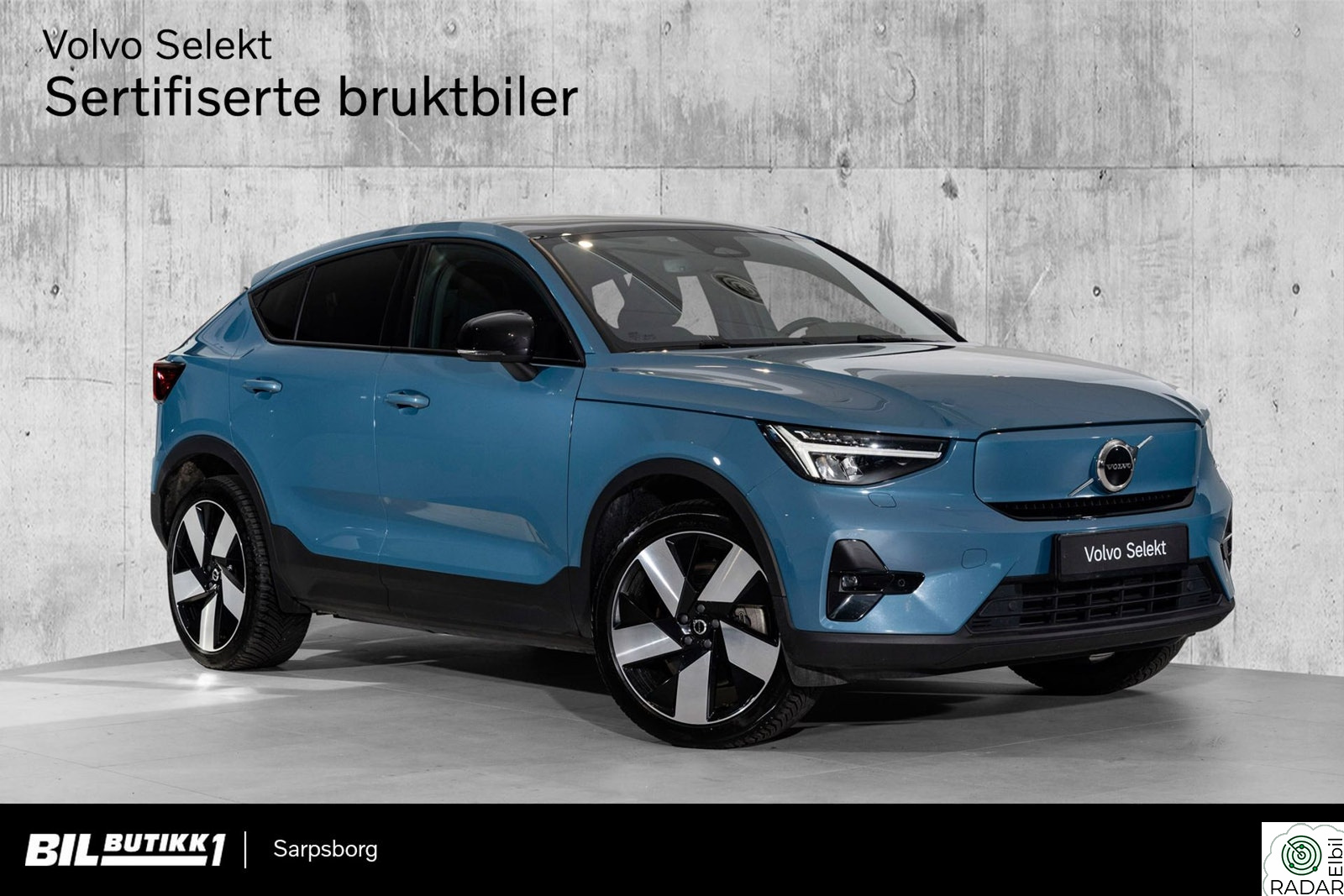 VOLVO C40 Twin Plus - Hengerfeste/Harman Kardon/Ryggekamera