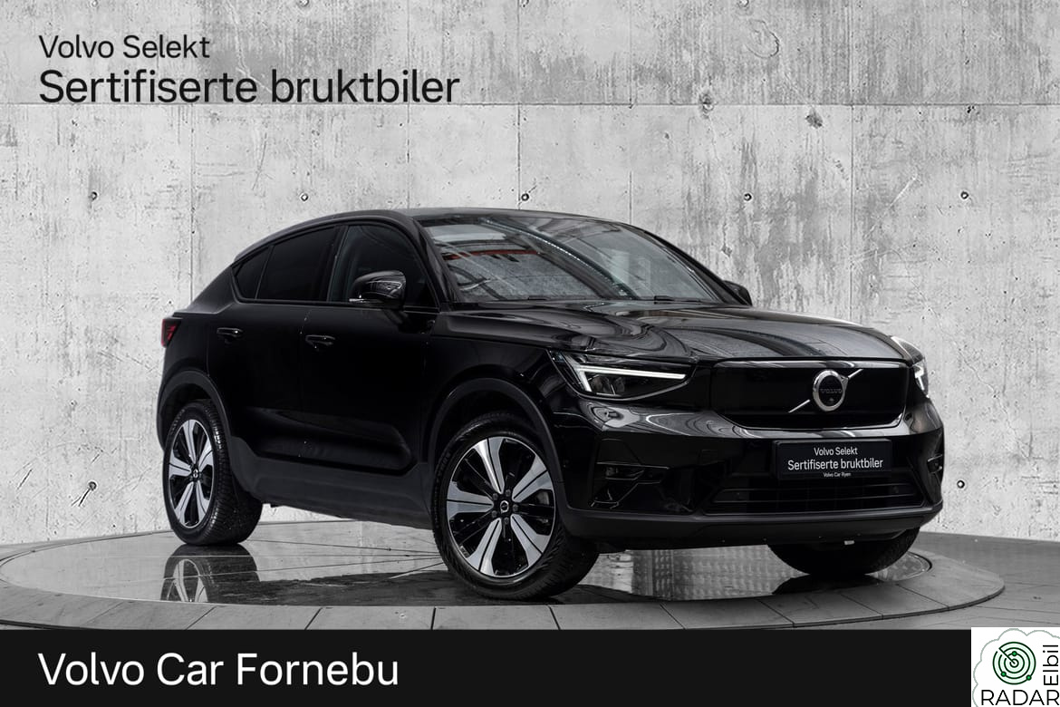 VOLVO C40 El. Twin Ultimate 408Hk. Topputstyrt!