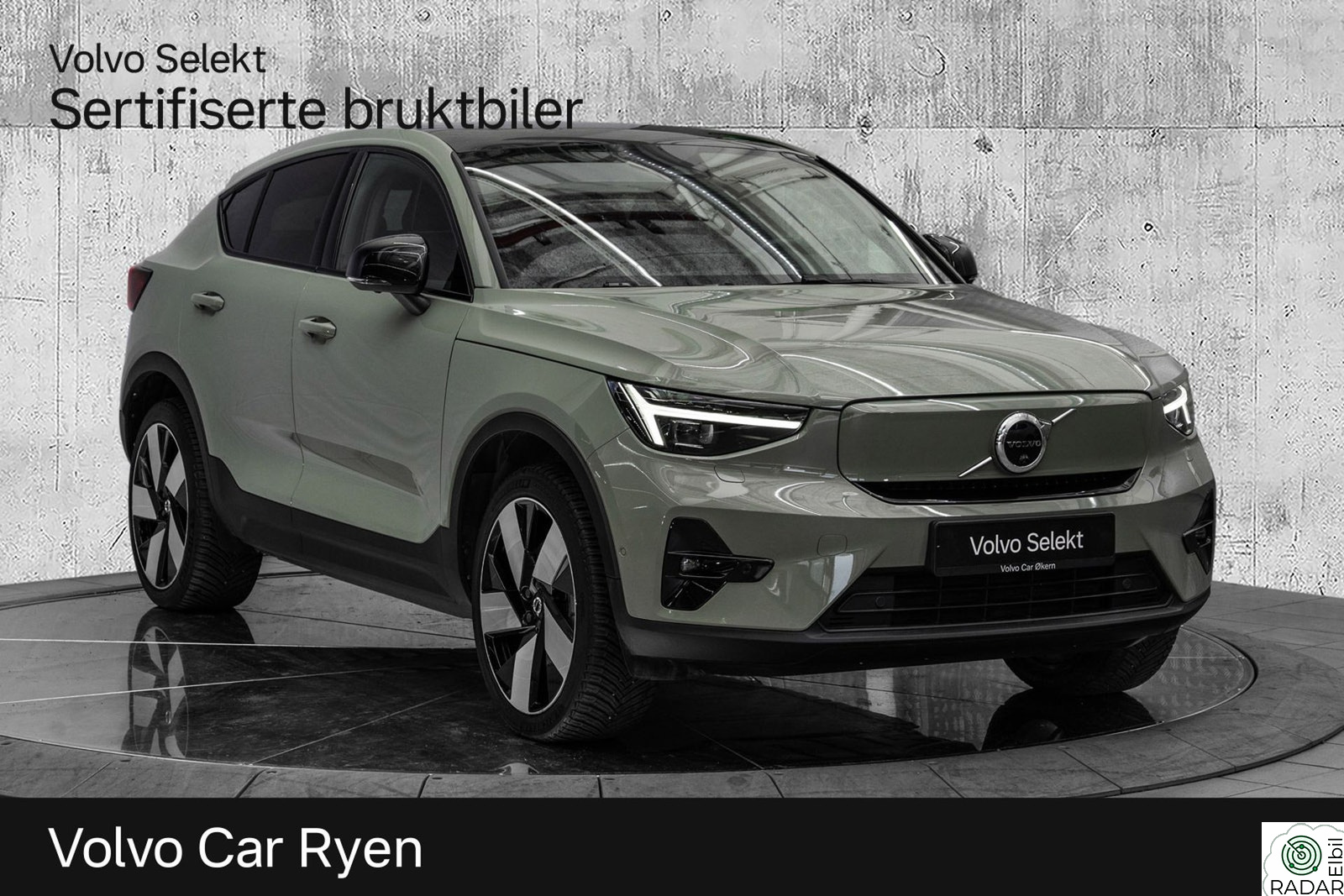 VOLVO C40 Twin Ultimate - Høyt Utstyrsnivå! Pixel LED