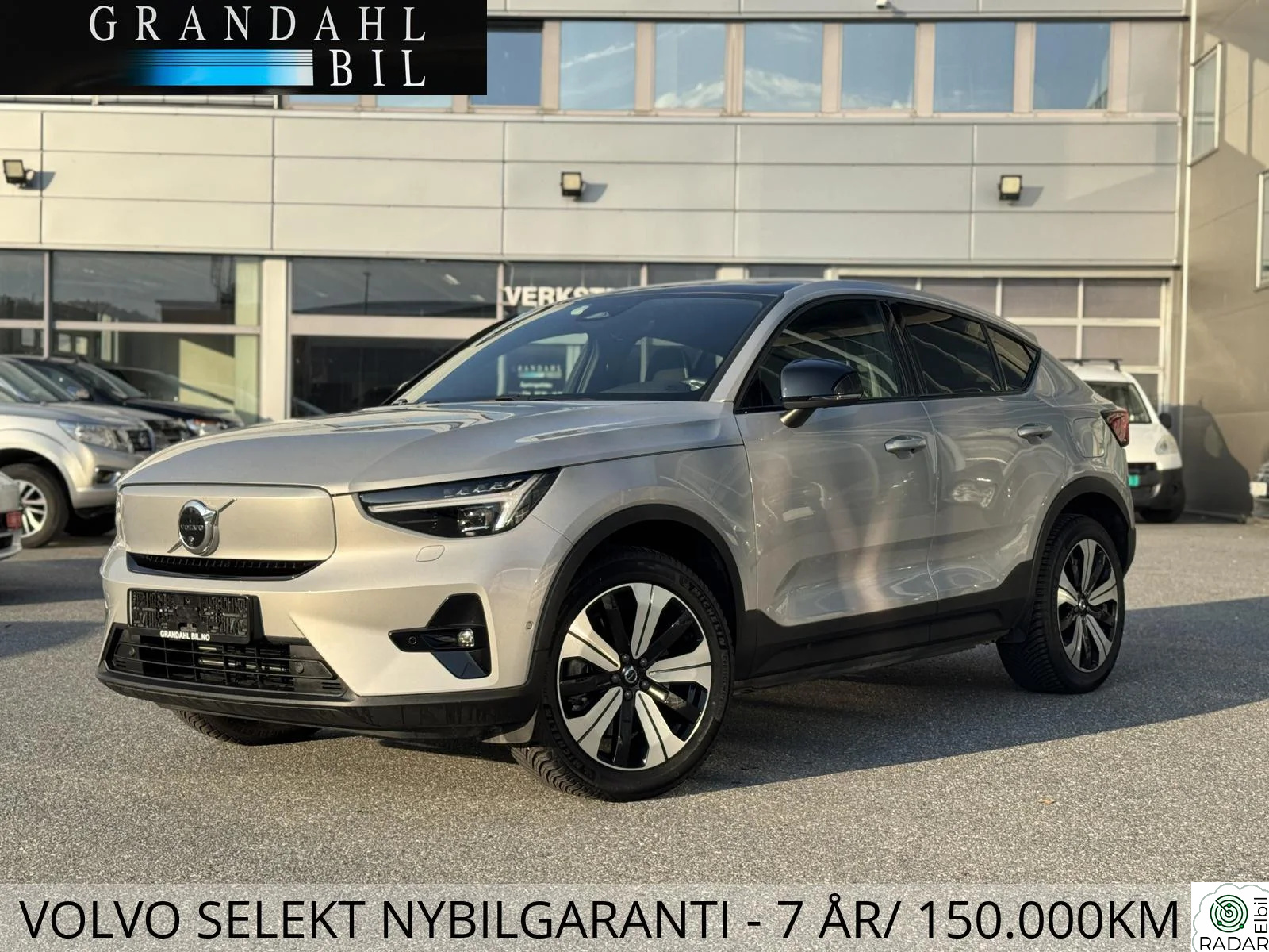VOLVO C40 Twin Ultimate 408HK I AWD I HarmanK I V.pumpe - SE KM!