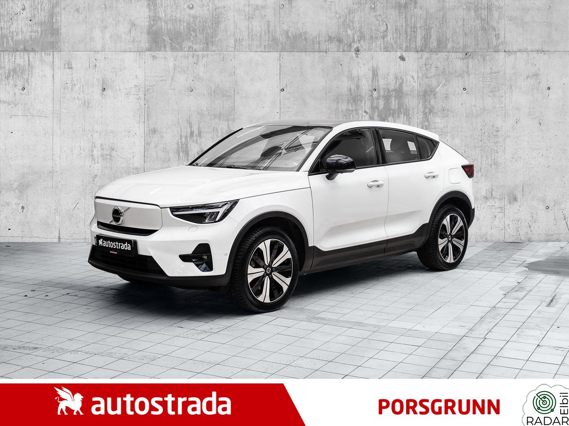 VOLVO C40 Ultimate, AWD, Glasstak, Navi, El.Seter, H&K Stereo