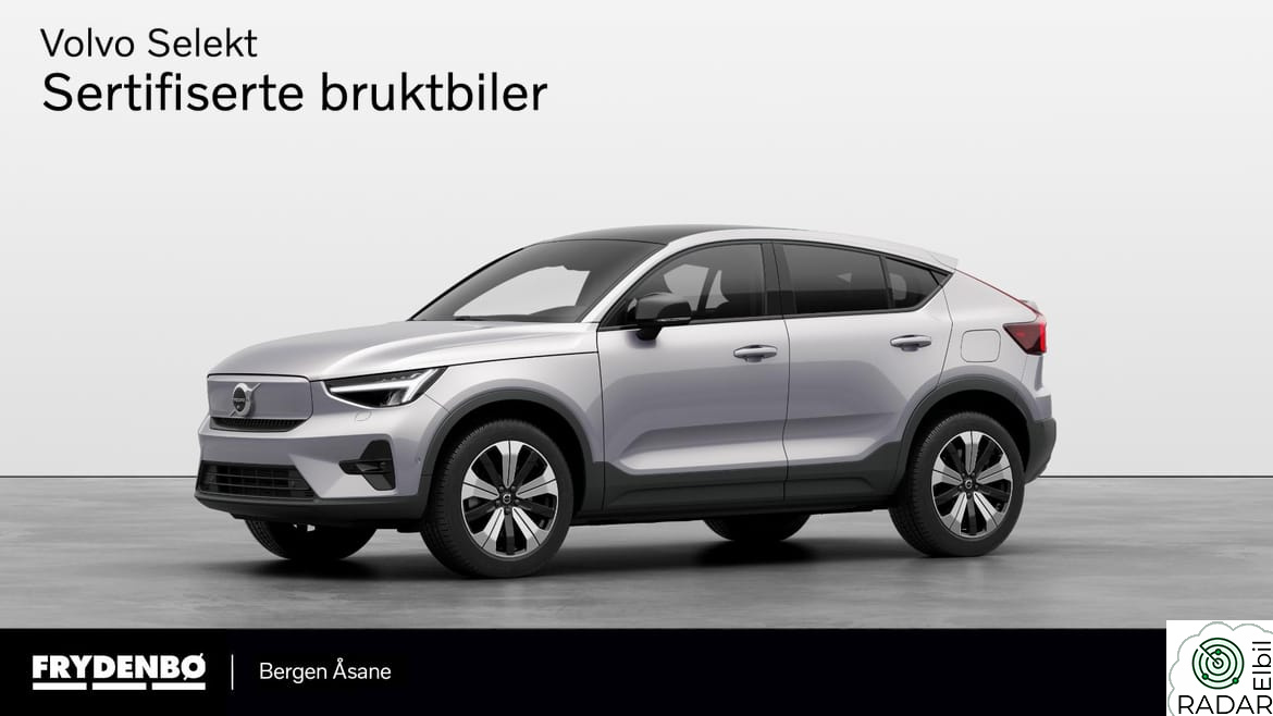VOLVO C40 Recharge Twin Ultimate KROK|PANO|360|H&K|TONEDE|8år*
