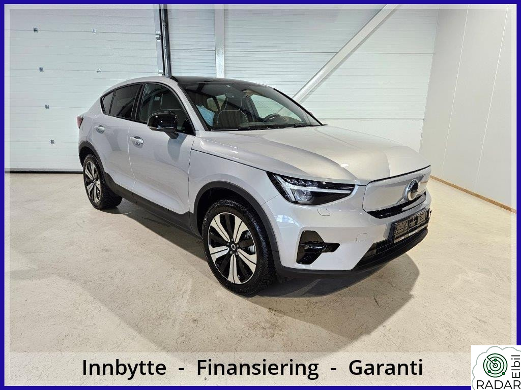 VOLVO C40 Recharge Twin 408hk AWD Utimate hengerfeste," pano++