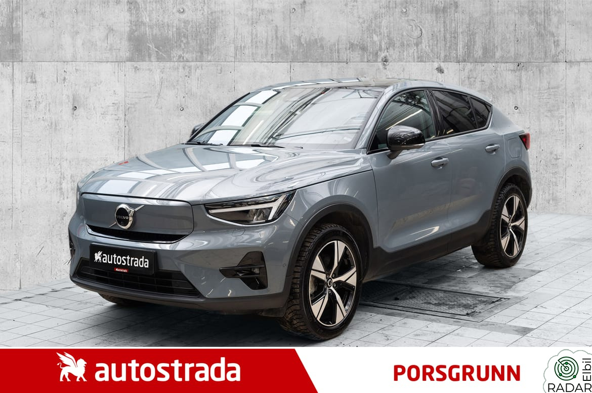 VOLVO C40 Ultimate, AWD, H.Feste, 360` kamera, Glasstak, Navi,