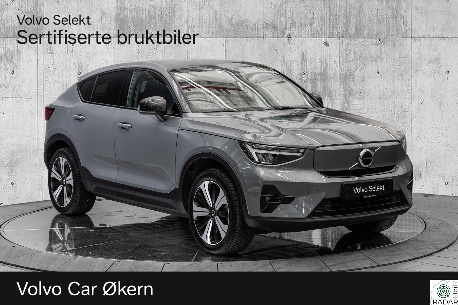 VOLVO C40 Twin Plus AWD - Panoramaglasstak
