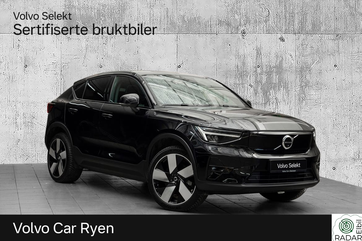 VOLVO C40 El. Twin Ultimate 408Hk. Topputstyrt!