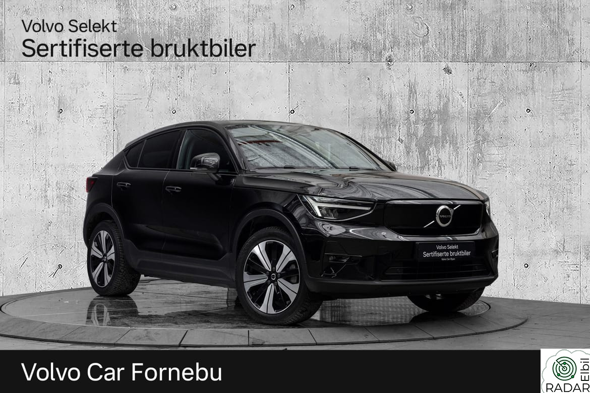 VOLVO C40 El. Twin Motor Plus 408Hk. Panoramaglasstak