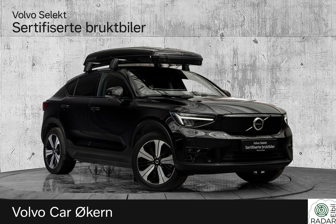 VOLVO C40 Twin Ultimate - Takboks! Hengerfeste Harman/Kardon