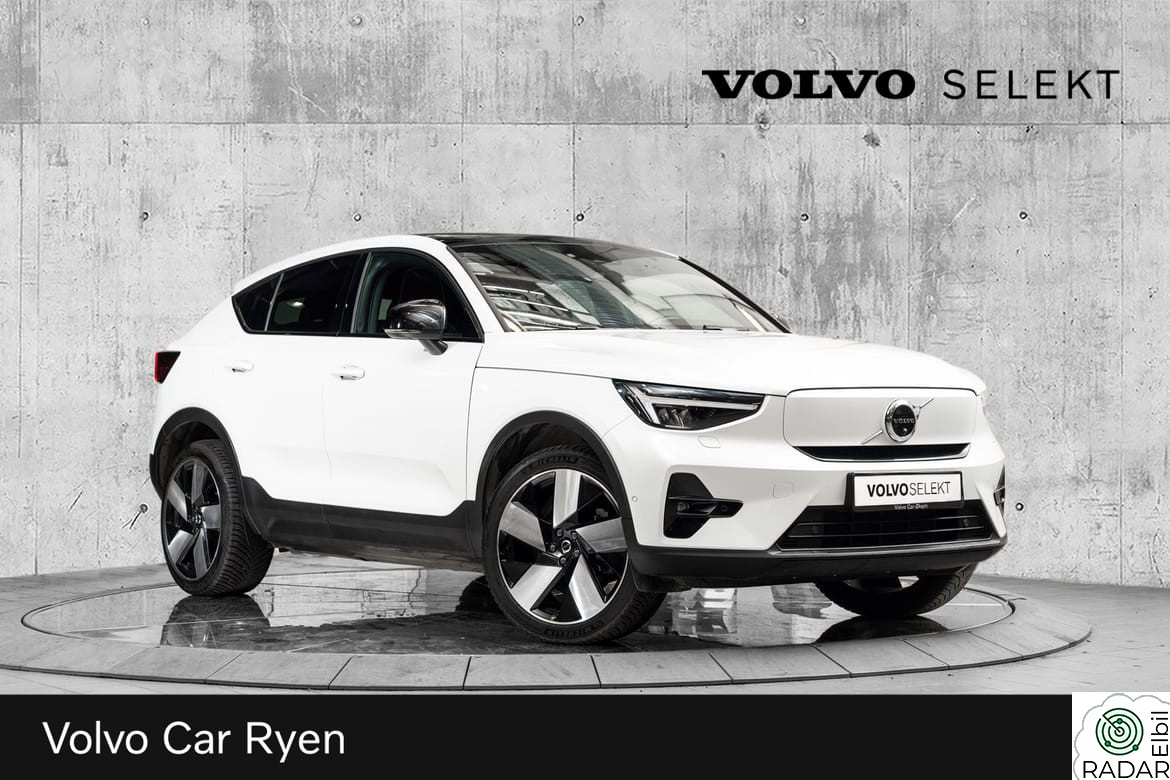 VOLVO C40 Recharge Twin Ultimate 408Hk. 20" Sommerhjul!
