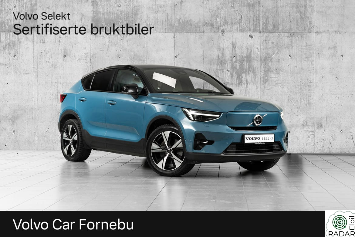 VOLVO C40 Twin Pro Pixel-Lys Varmepumpe 360Kamera
