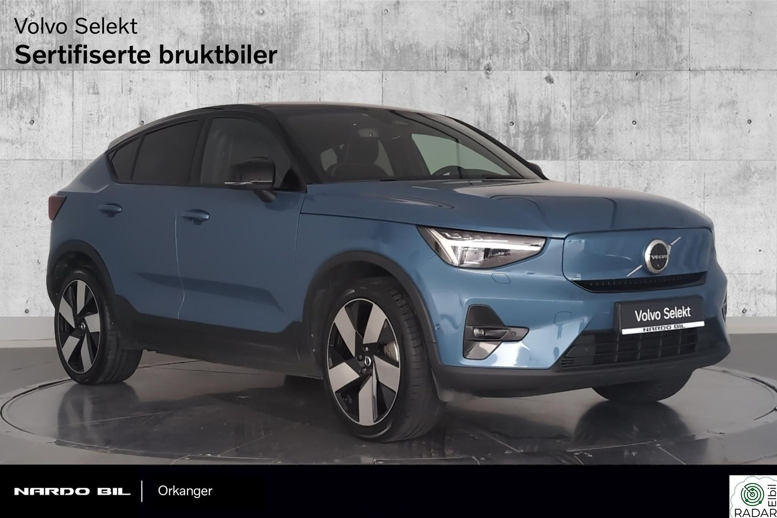 VOLVO C40 ULTIMATE -AWD -360* -HARMAN KARDON -HENGERFESTE