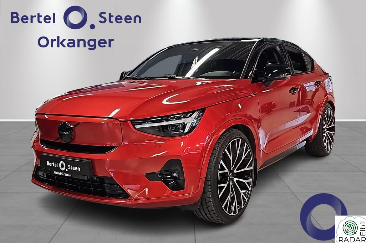 VOLVO C40 22" felg, Panorama, krok, AWD, 408HK, Innbyttekampanje