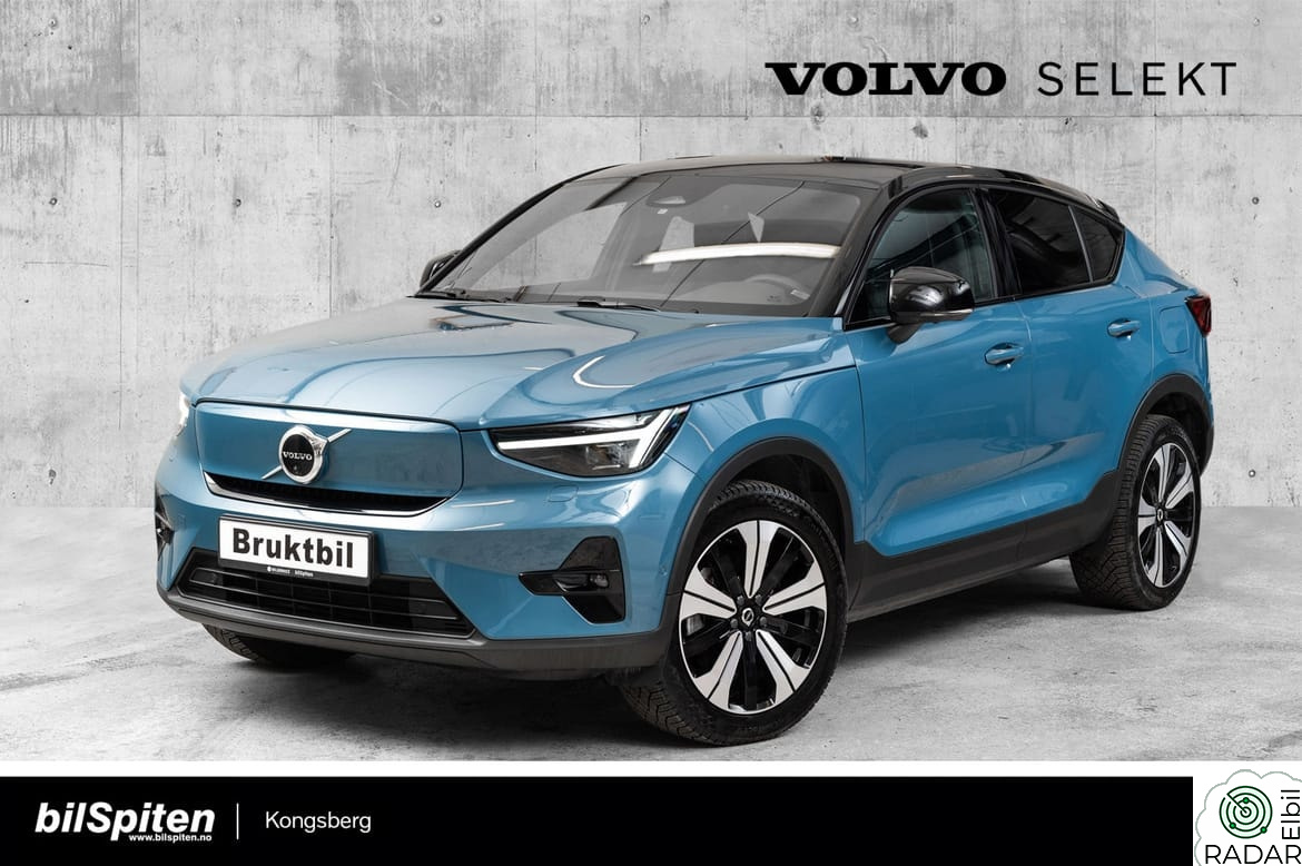 VOLVO C40 Recharge Twin Pro/Pano./360/Varmepumpe/Krok/Pixel/20"