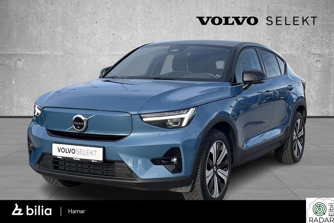 VOLVO C40 AWD Twin Pro, Pixel lys, H&K, varmepumpe+++